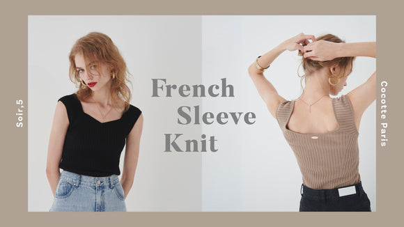 French Sleeve Knit