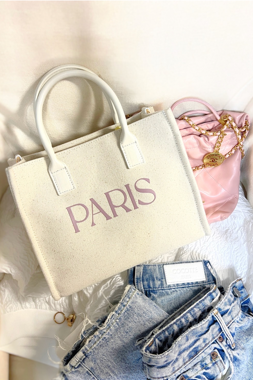 PARISブックキャンバストート – Cocotte paris