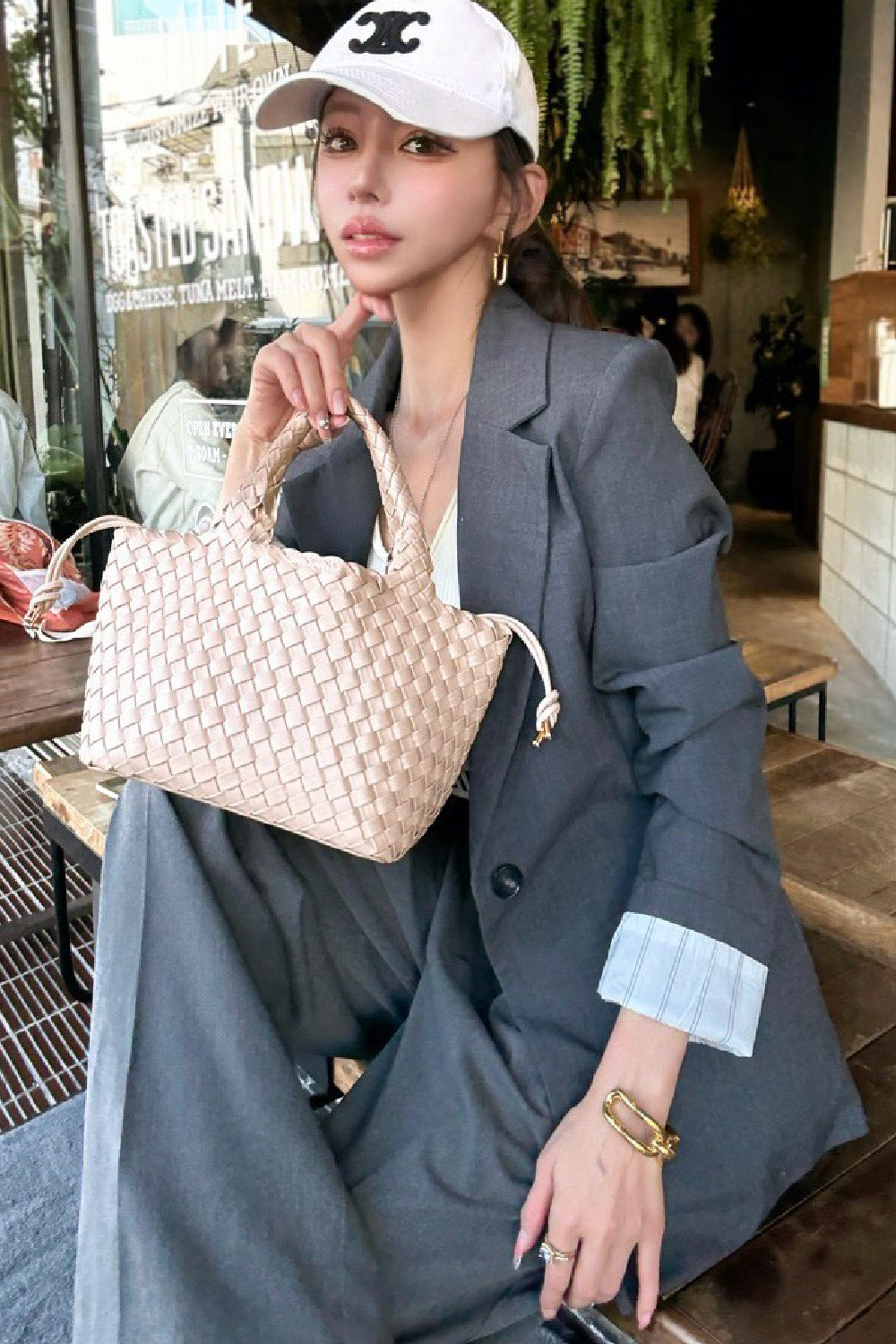 ロールアップスリーブテーラードジャケット – Cocotte paris